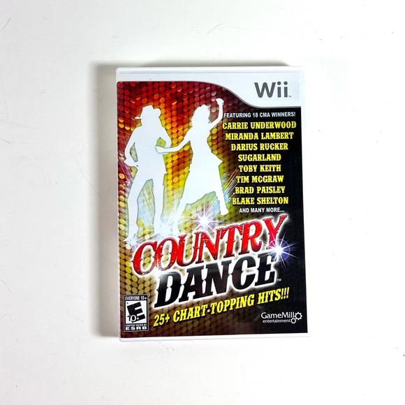 Wii Country Dance by GameMill Entertainment E for Everyone Nintendo - Picture 1 of 5